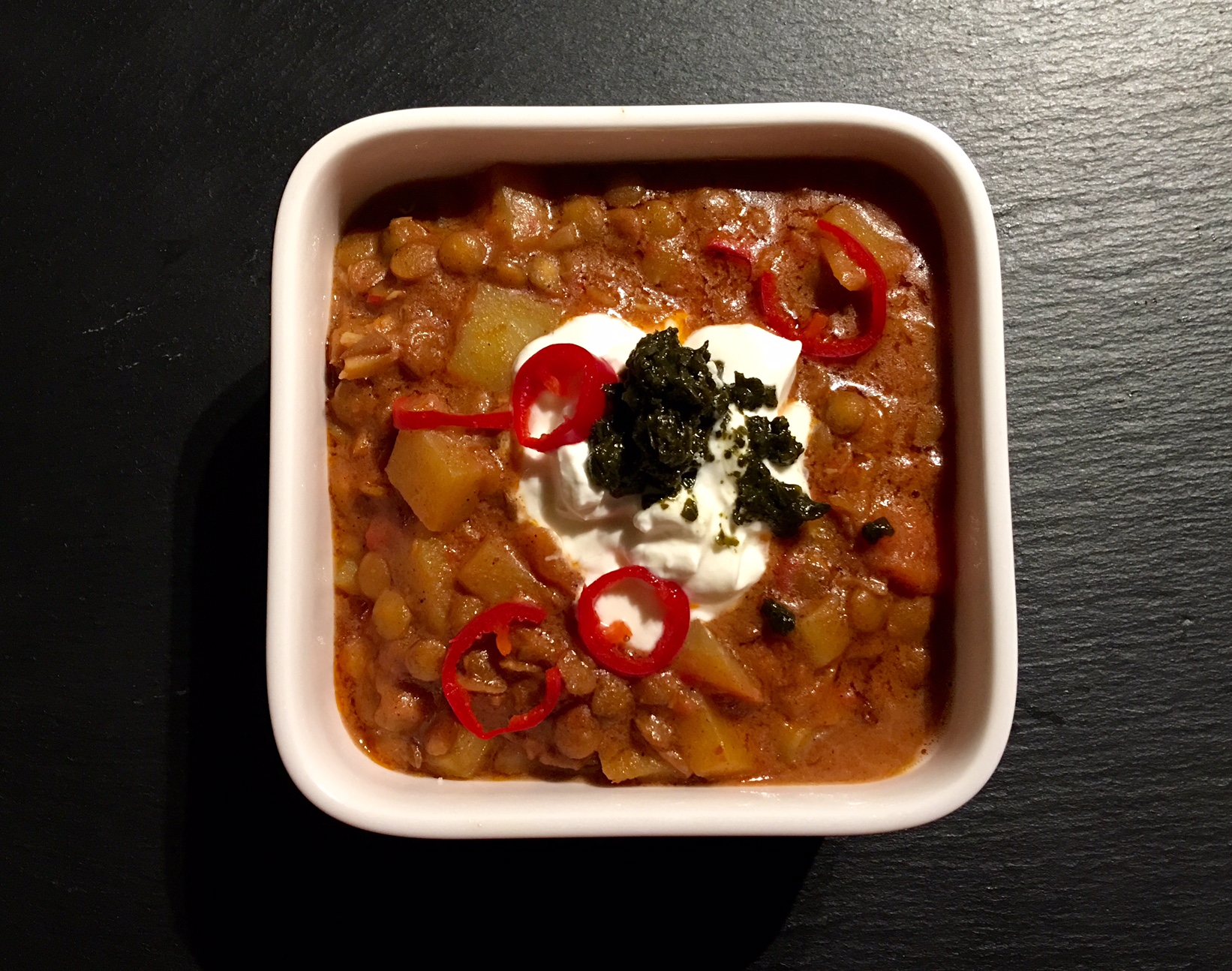 Dal indisches Linsencurry vegan