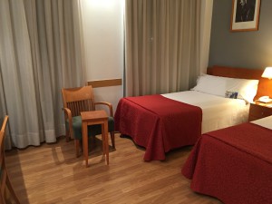 Tryp Hotel Alcala 611 in Madrid, Blick ins Zimmer